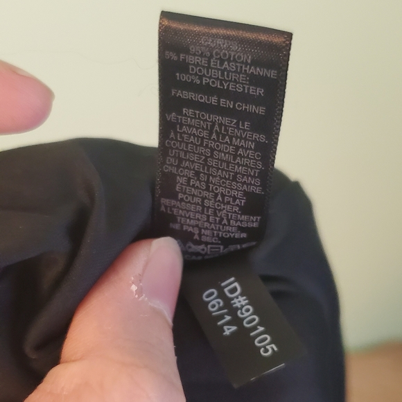 Express Black Metallic Embellished Mini Skirt - Picture 10 of 10